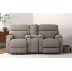 Regenerator Umber Zero Gravity 91" Loveseat with Dual Power Lift Assist