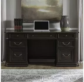 Providence Park Chateau Brown 66" Jr Executive Credenza