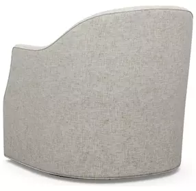 Escala Ariana Beige Upholstered Swivel Chair