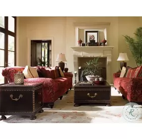 Royal Kahala Dark Coffee Sunset Cay Lamp Table