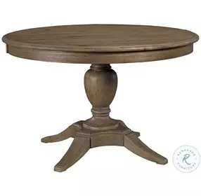 Weatherford Heather Milford Extendable Round Dining Room Set