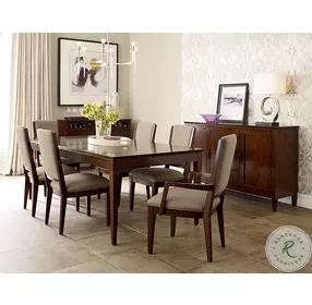 Elise Amaretto Extendable Leg Dining Table