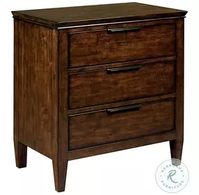 Elise Amaretto Hand Rubbed Nightstand