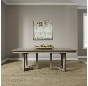 Proximity Place Barley Buff 100" Extendable Rectangular Dining Table