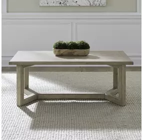 Proximity Place Barley Buff Rectangular Cocktail Table