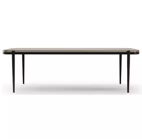 Madera Chocolate Koto Matte and Modern Dining Room Set
