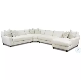 Hobnob Cotton RAF Chaise Sectional