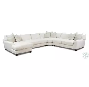 Hobnob Cotton LAF Chaise Sectional