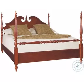 Cherry Grove Classic Antique Cherry Low Poster Bedroom Set