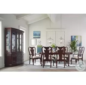 Cherry Grove Classic Antique Cherry Extendable Oval Leg Dining Table