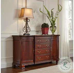 Orchard Crest Classic Antique Cherry Credenza