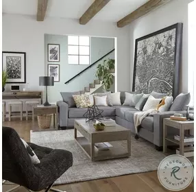 Harrington Field Dusty Taupe Chairside Table