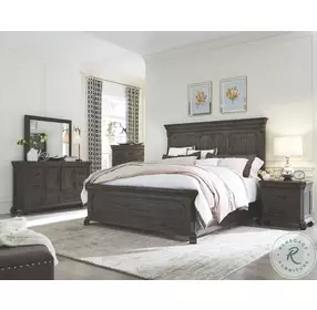 Bellamy Peppercorn Landscape Mirror