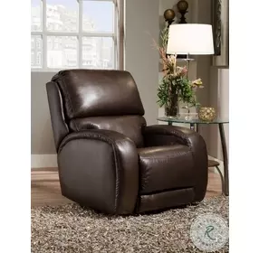Fandango Hazelnut Leather Rocker Recliner