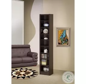 Eliam Cappuccino Bookcase