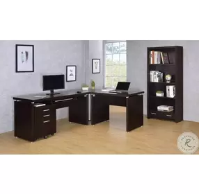 Skylar Cappuccino Mobile File Cabinet