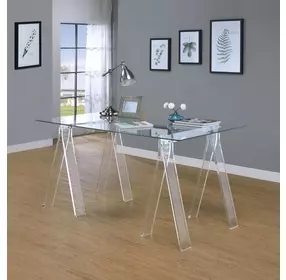 Amaturo Clear Acrylic Writing Desk