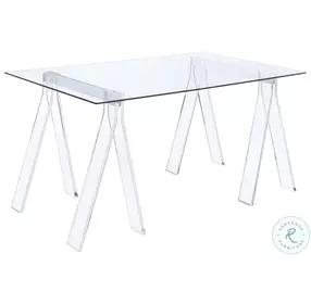 Amaturo Clear Adjustable Home Office Set