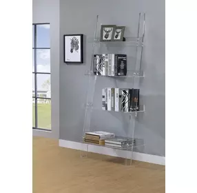 Amaturo Clear Acrylic Bookcase