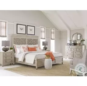 Vista Altamonte Oyster Queen Panel Bed