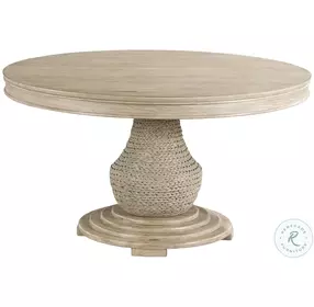 Vista Oyster Largo Round Dining Room Set