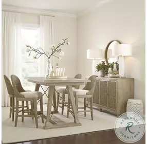 Summit Carrington Oyster Counter Height Dining Table