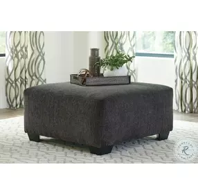 Ballinasloe Smoke Oversized Accent Ottoman