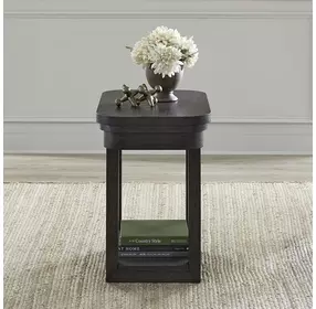 Westbury Peppercorn Rectangular Chairside Table