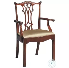 Connecticut Neutral Fabric Arm Chair