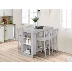 Tribeca Ash Grey Counter Height Stool Set of 2