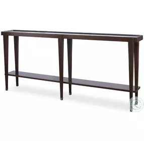 Winthrop Dark Walnut Console Table