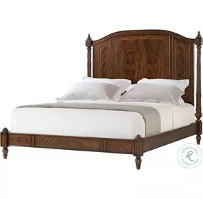 Brooksby Light Distressing Low Profile Panel Bedroom Set