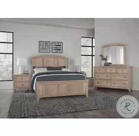 Woodbridge Clear Maple King Arch Panel Bed
