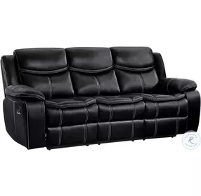 Bastrop Black Double Reclining Living Room Set