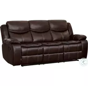 Bastrop Dark Brown Reclining Living Room Set