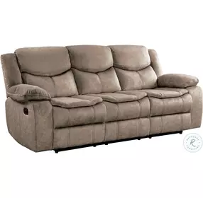 Bastrop Brown Double Reclining Living Room Set