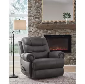 Created Comfort Granite Power Lift Recliner with Power Headrest and Heat Massage