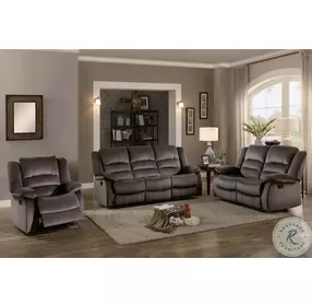 Jarita Chocolate Double Reclining Loveseat