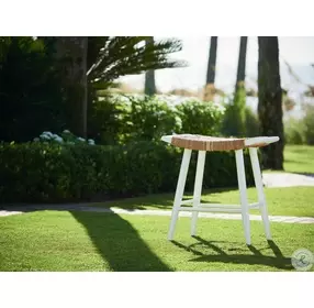 Coastal Living Escape Woven Abaca Counter Height Stool