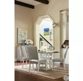 Coastal Living Hamptons Colantino Marble Dining Chair Set of 2