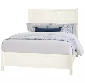 Tide And Timber White Maple Fretwork Panel Bedroom Set