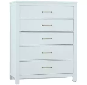 Tide And Timber Blue Maple 5 Drawer Chest