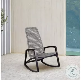 Sequoia Gray Outdoor Patio Rocking Chair