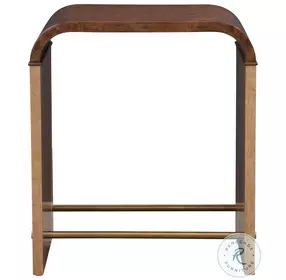 Jaguar Two Toned Walnut Burl Side Table