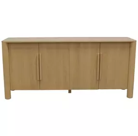 Hudson Light Oak 2 Doors Sideboard