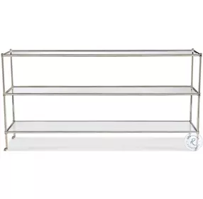 Nova Refined Nickel Console Table