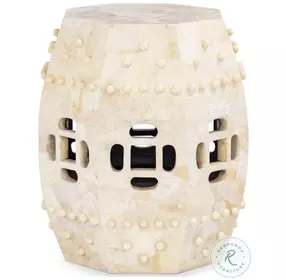 Qing Crystal Stone Accent Table