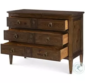 Colton Subtle Oak Burl Chest