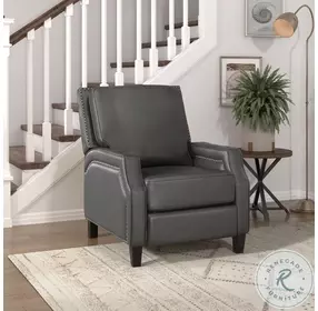 Berenson Gray Push Back Recliner