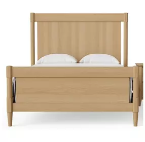 Nordhaven Clear Maple Poster Bedroom Set